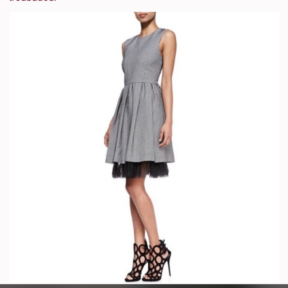 NWT Troubadour Cap Cana Sleeveless Jacquard Dress